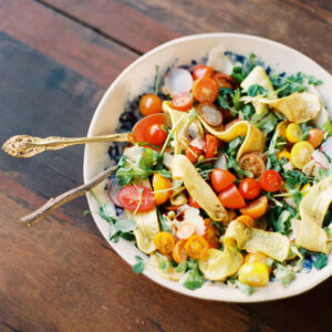Summer Squash and Tomato Salad Recipe Image